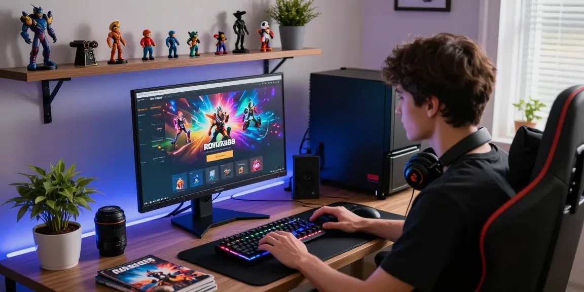 Experience the excitement of rokok88 login in a cozy gaming setup with vibrant graphics and modern tech.