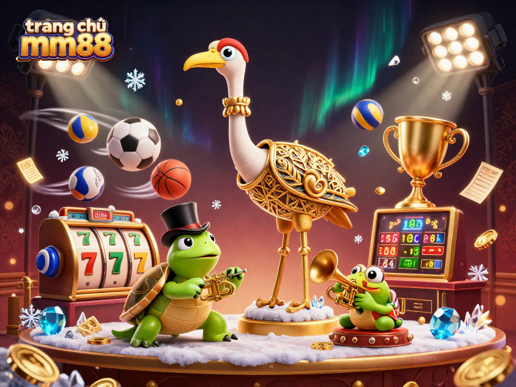 Experience the excitement of gaming at trang chủ mm88 with vibrant casino characters and thrilling action