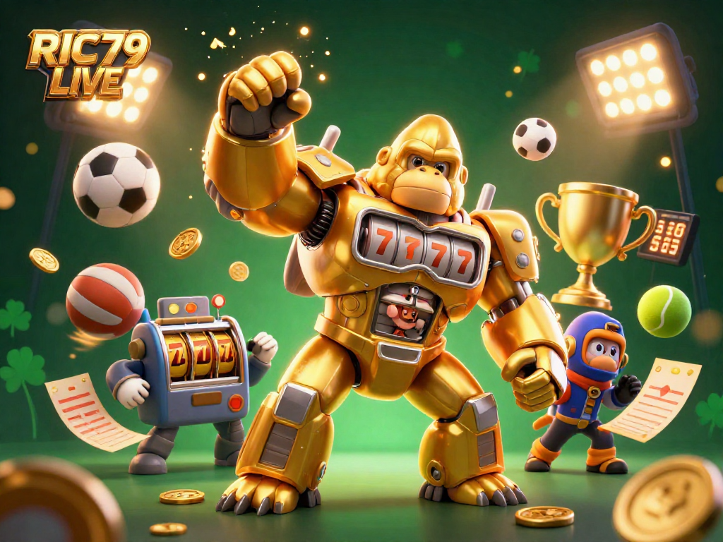 Experience RIC79 LIVE with an epic display of gaming and sports excitement!