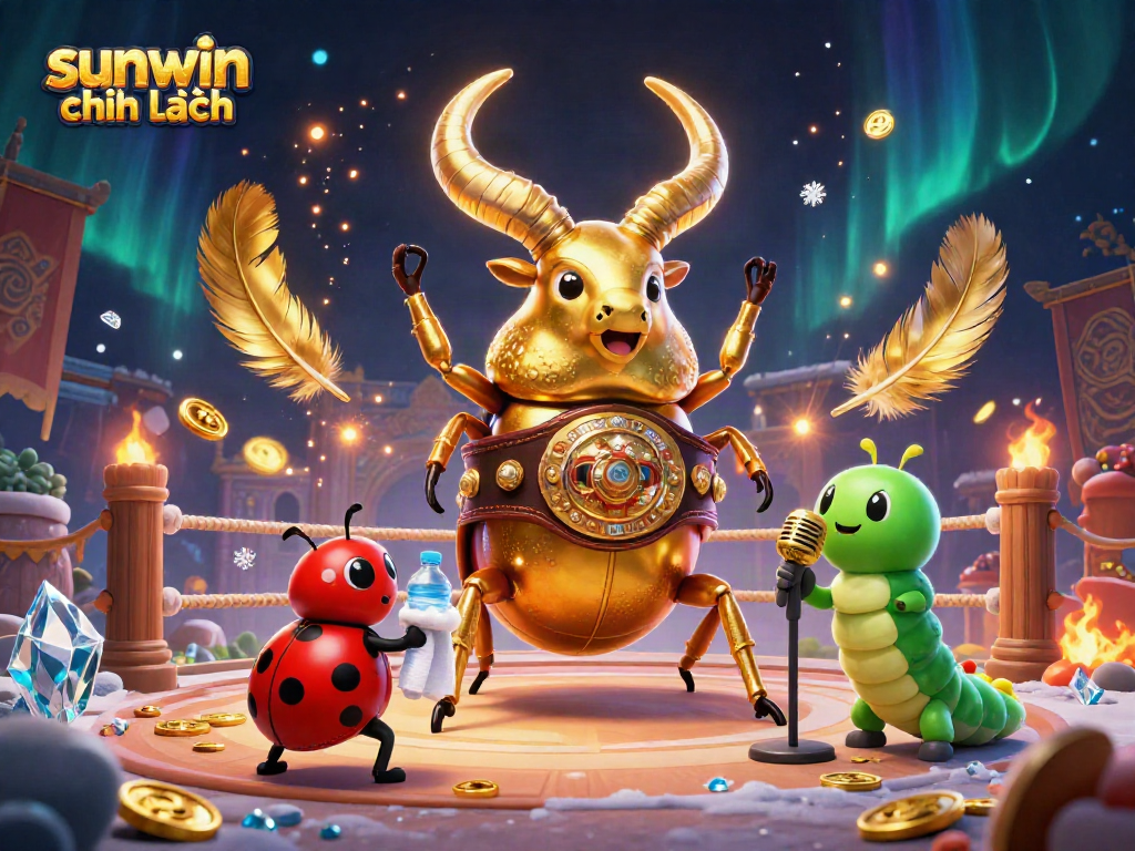 Experience thrilling gameplay at sunwin chính hãng with an epic showdown in a vibrant, detailed illustration.