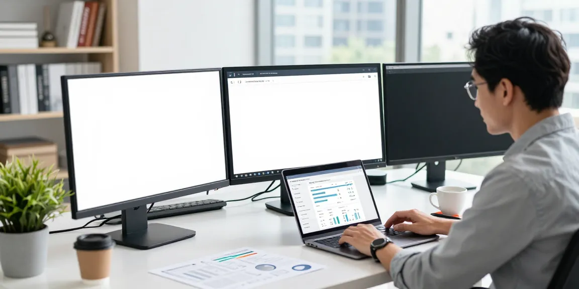Content strategist analyzing SEO data in a professional digital marketing workspace focusing on instant indexing techniques.
