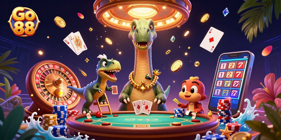 Place bets and win at Go 88 while enjoying a vibrant casino atmosphere with exciting games.