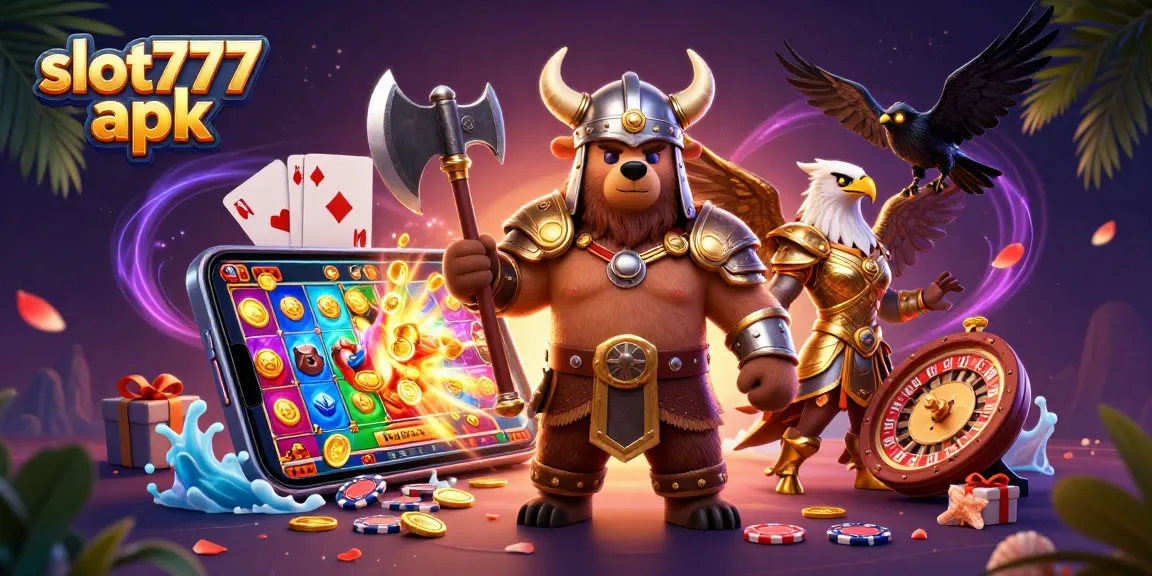 Experience thrilling slots action with slot777 apk, featuring fantastic characters and visuals.